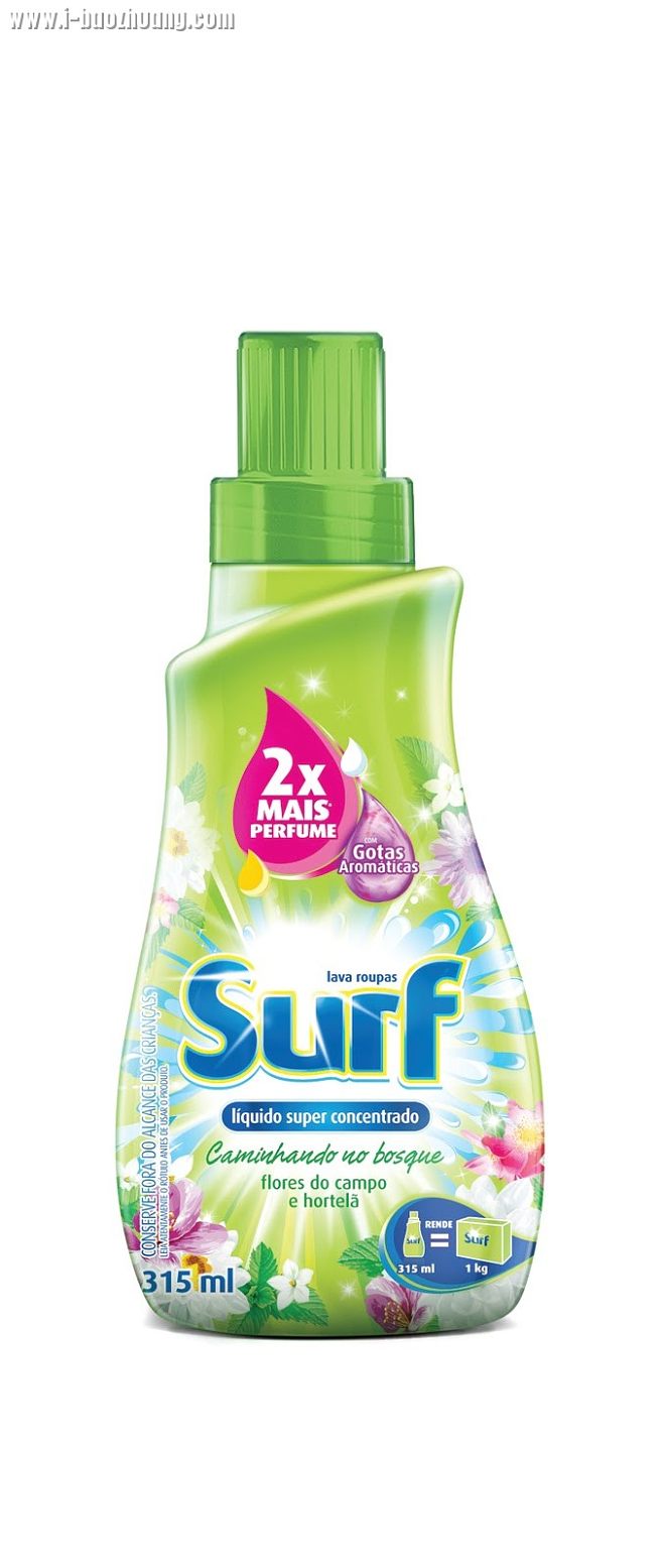 Surf洗涤用品包装设计欣赏 当日常洗涤变为美学仪式